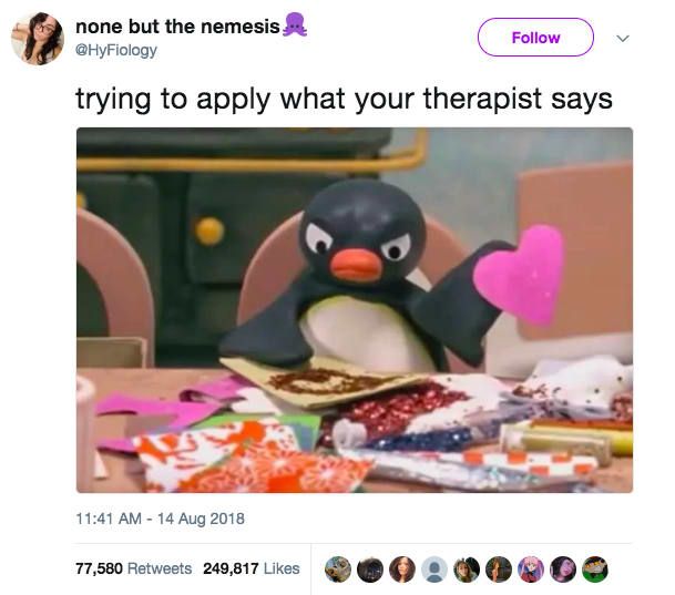 These Are a Few of My Favorite Memes (About Therapy)